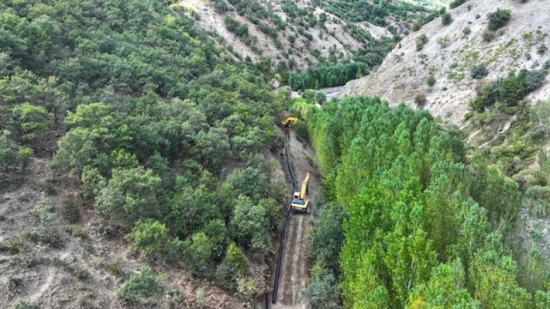 Bingöl Ilıcalar Mikrohavza Sulamaları Çalışmaları Tamamlanmak Üzere